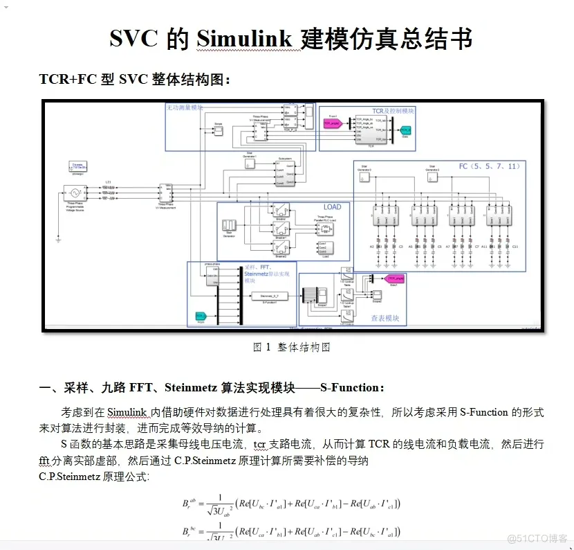 TCR+FC型svc无功补偿simulink仿真模型，一共两个仿真，如下图所示，两个其实大致内容差不多_html_07